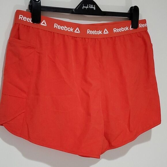 REEBOK large orange athletic shorts - Picture 3 of 7
